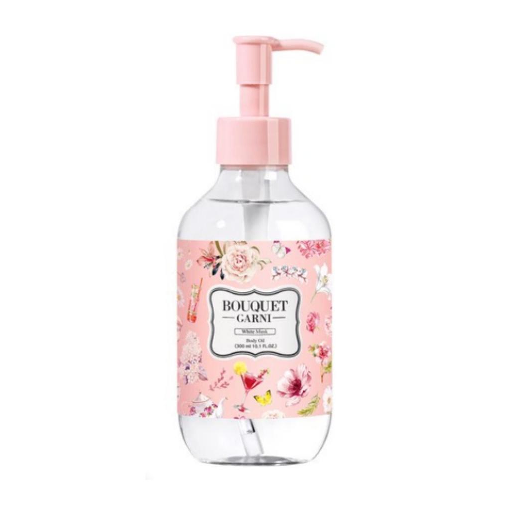 Bouquet Garni Moisture Body Oil - White Musk Scent (300ml)