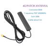 Universal Car Vehicle 4G GSM Patch Antenna SMA Male Connector Adhesive Mount