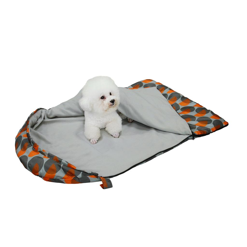 Outdoor Pet Dog Sleeping Bag   Temperature Heating Dog Bed Camping Pet Warm Sleeping Bag