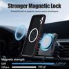 Magnetic Cherry Bow Print Case For Samsung Galaxy S25 S24 FE S24 S23 S22 Ultra Plus For Magsafe Wireless Charge Soft Phone Cover