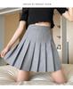 Academy Style Pleated Skirt: Plus Size, High Waist, Mid-Length for Junior & Senior High Students [4 Lengths]