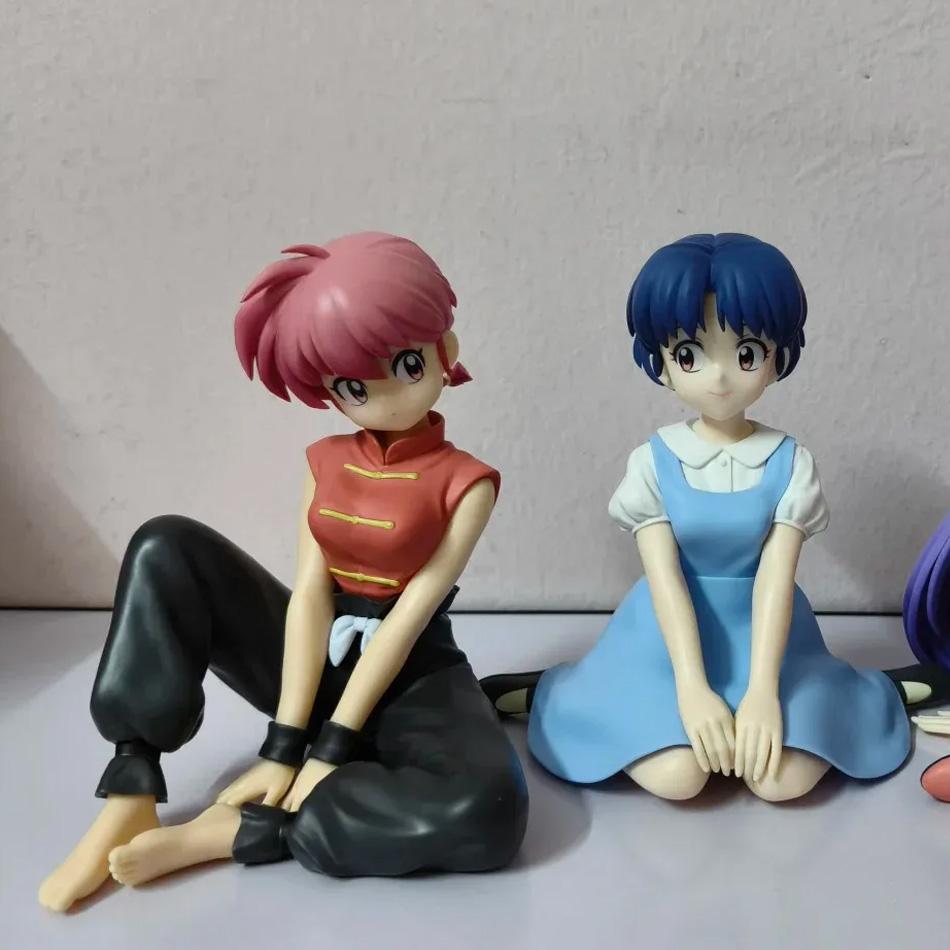 Anime Ranma 1/2 BANDAINAMCO BANPRESTO Relax Time Shampoo Tendou Akane Ranma PVC Figure Model Collector Figurine Toy
