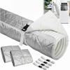 Insulated Insulated Hoses Duct Cover Reusable Air Conditioner Hose Cover  Exhaust Vent