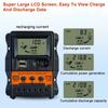 10A/20A/30A Solar Charge Controller LCD Display Solar Charge Regulator Current PWM Controller for Solar Panel Lead Acid Battery