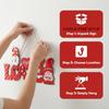 Creative Valentine's Day Love Decoration Sweet Valentine's Day Hanging Love Door Pendant  Gift