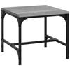 819400 vidaXL Coffee Table Sonoma Grey 50x50x35 Cm Engineered Wood