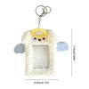 Plush Card Holder with Cute Animal Design for ID Badge Campus Meal Card and Fan Photo Display