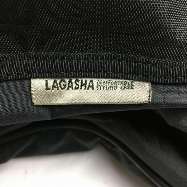 LAGASHA Reise-Business-Tasche Schwarz Schlichtes Design Mehrere Fächer(GEBRAUCHT)