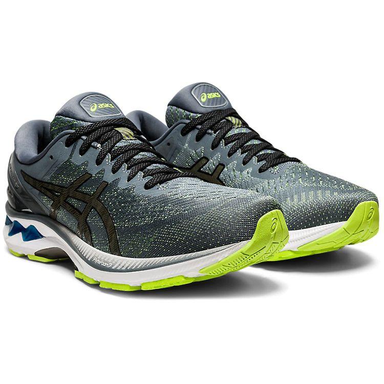 Asics Gel Kayano 27 Metropolis Lime Ανδρικά Αθλητικά Παπούτσια Γκρι Gunmetal 1011A767-020