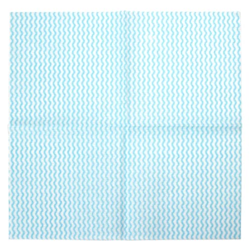 Strix Design Mini Antibacterial Disposable Counter Cloths, 100 Sheets, Approx. 30 x 30 cm, Blue, Table Dusters, Dishcloths, Non-Woven Fabric, Large Ca