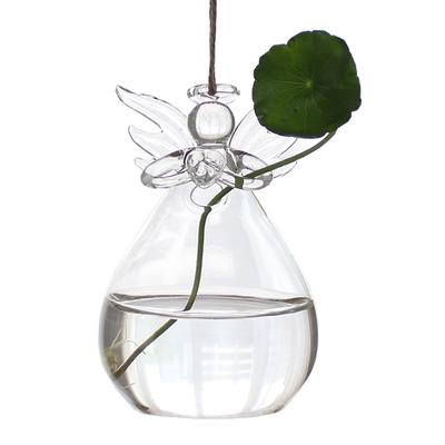 Home Planters Clear Glass Flower Plant Hanging Vase Ball Terrarium Container