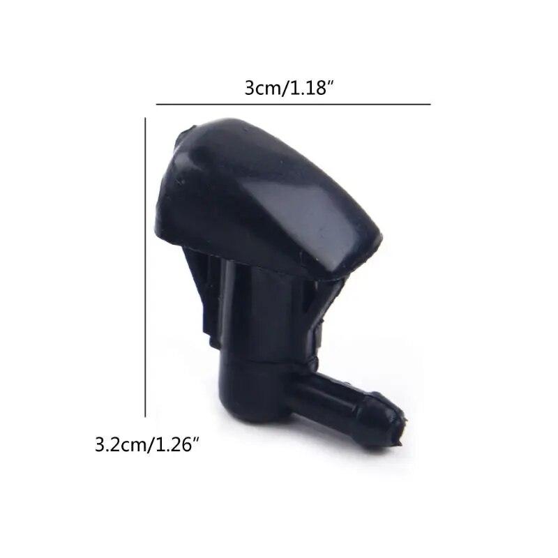 1 Pair Rear Windshield Wiper Washer Water Spray Nozzle Regain Clear View Compatible for Hyundai Tucson Cerato 986302E100