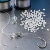 100 Bucăți/Set 5MMx8MM 4.7MMx6MM Mărgele pentru Pescuit la Crap, Mărgele din Plastic Transparent pentru Divizorul Firului de Pescuit, Mărgele Fluorescente în Întuneric pentru Legarea Carligului la Montură