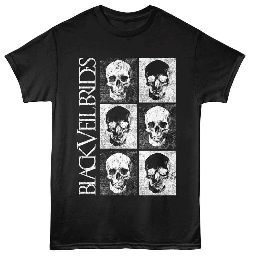 Black Veil Brides - Skulls - Black -  Unisex Short Sleeve Children s T-shirt 100