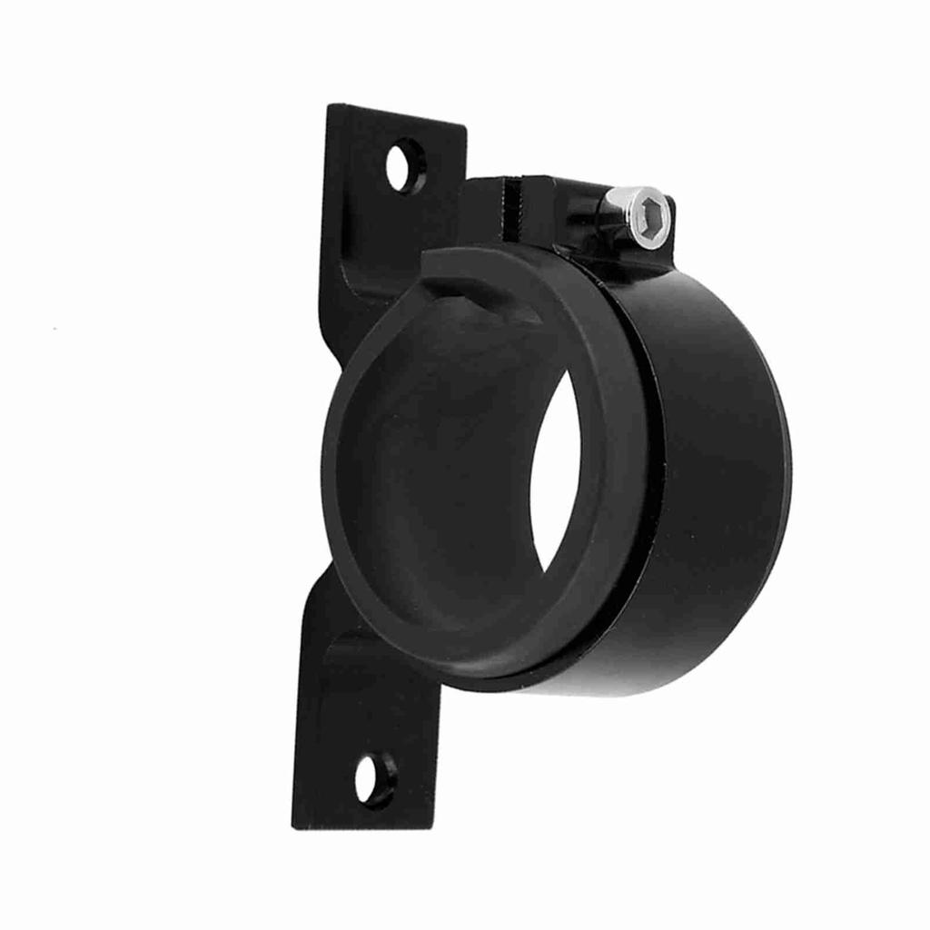 Aluminum Alloy 50mm Car Fuel Pump Mounting Bracket Single Filter Clamp Cradle Black