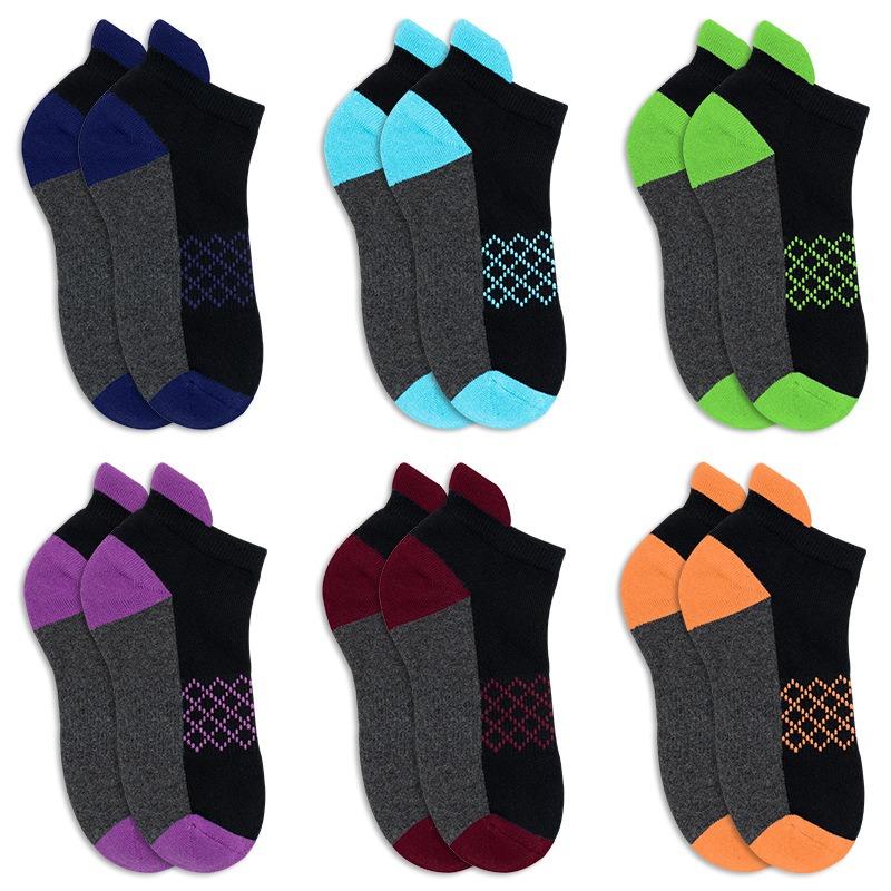 5 Pairs Men's Spring and Summer Short Tube Sports Professional Outdoor Running Basketball Socks