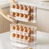 Large Capacity Fridge Egg Holder 10 Grids Egg Fresh-keeping Case Egg Organizer  for Kitchen
