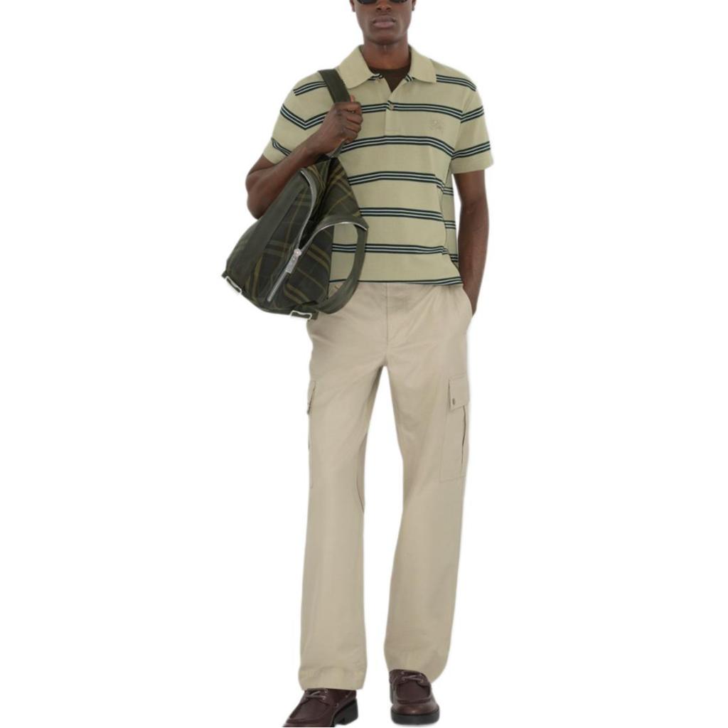 Burberry striped cotton polo shirt 81063801