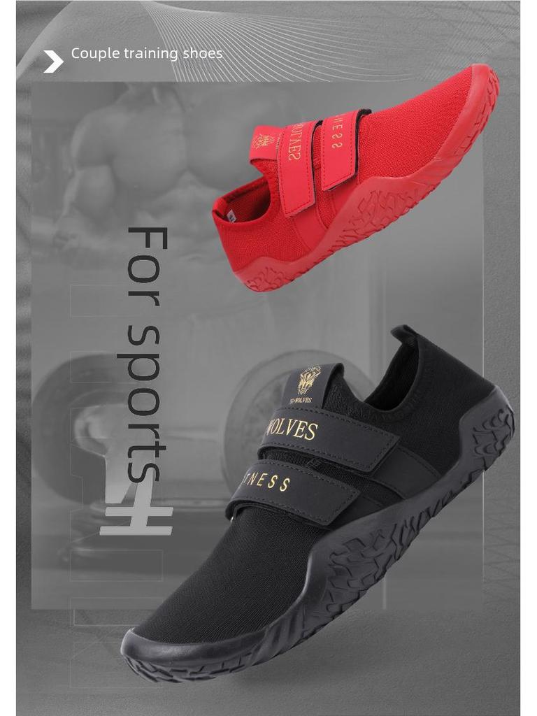 Laura Style Indoor Fitness Shoes: Silent Treadmill, Squat, Weightlifting, Deadlift, Yoga Footwear.