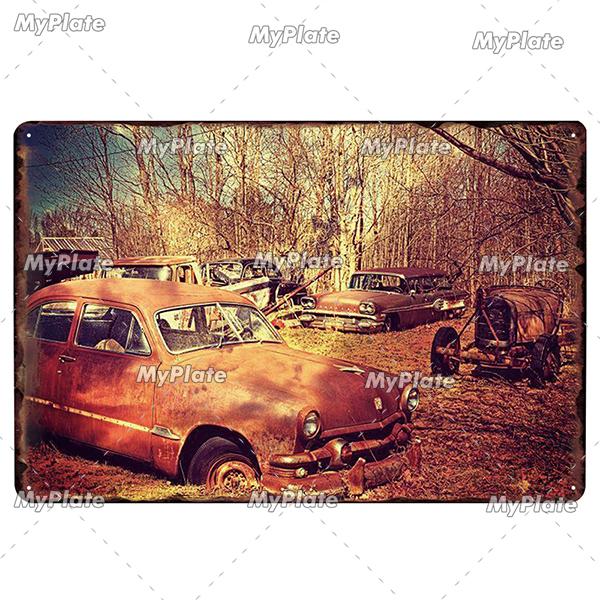 Ride Metal Sign Vintage Plaque Tin Sign Wall Decor For Garage Club Plate Crafts Art Route 66 Poster Gift Custom Wholesale