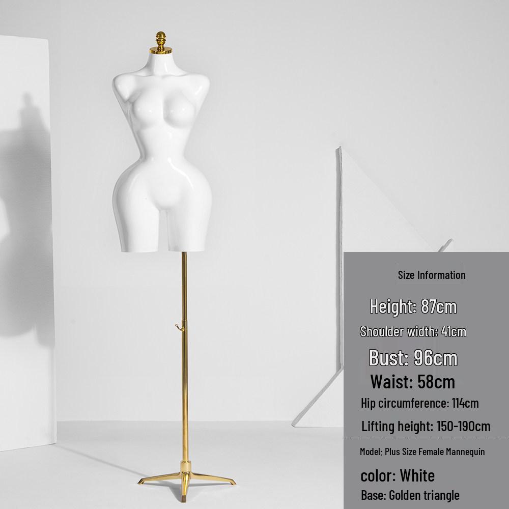 Plus Size Female Model Mannequin with Big Butt
