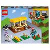 LEGO Minecraft Stall 21171 Spielzeugbausteine Geschenk Videospiel Tiere Jungen und Mädchen ab 8 Jahren