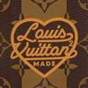 Louis Vuitton X Nigo Brazza Classic Monogram Vertical Stripe Heart Logo Long Canvas Coated Wallet Unisex Wallet Brown M81008