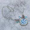 K2 Blue Azurite, Blue Topaz 925 Sterling Silver Jewelry Necklace 18" M-2751