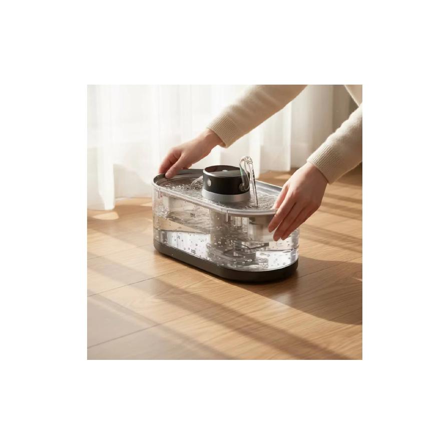 Cat Water Fountain Smart Automatic Cat Water Fountain Multiple Pets Easy to Clean for Cats, Feeding Station, Living Room