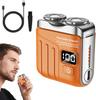 Electric Shaver with Smart LED Display, 9000 RPM Motor, 180 Days Standby, Waterproof Body, 1-Hour Quick Charge, Portable