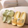 Thick-Soled Non-Slip Slippers: Cute Summer Indoor/Outdoor Footwear for Women and Couples