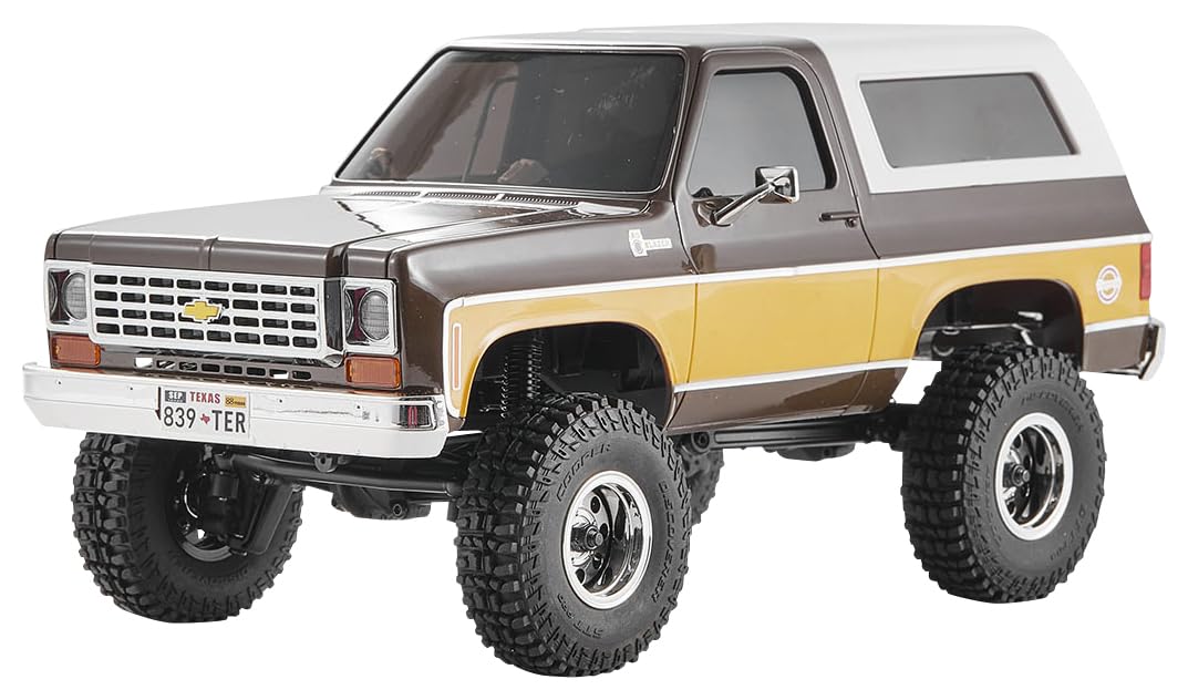

PLATZ FMS Масштабная Реалистичная RC Готовая Модель Chevrolet K5 Blazer Коричневый Электрическая Радиоуправляемая FMS12403RTRBR 1/24