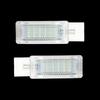 CANbus White Blue For Seat Ateca Alhambra Skoda Superb Rapid VW Passat B6 B7 Golf 5 6 Caddy LED Footwell Light Glove Box Lamps