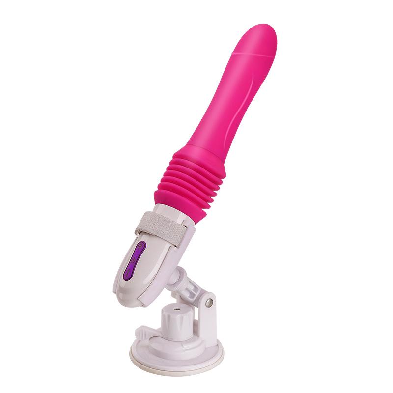 Cannon Machine 3-Speed USB Rechargeable 10-Frequency 45mm Telescopic Vibration Stimulator