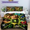 3pcs Power Rangers Heroic Unite Bedding Set, Includes One Quilt Cover and Two Pillowcases, Bedroom and Guest Room Decoration. T7230184