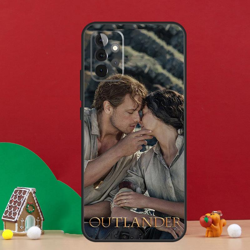 Outlander Jamie and Claire Case For Samsung Galaxy A56 A33 A13 A36 A23 A52 A32 A12 A54 A34 A14 A16 A53 A15 A35 A55 A17
