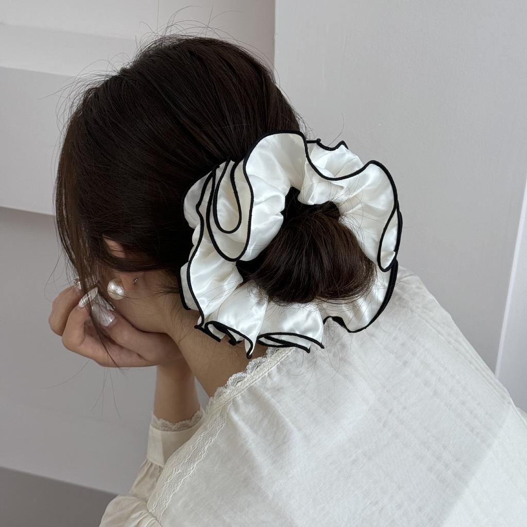 Large Big Set Korean Hair Accessories for Women Girl Bands Elastic Rubber Scrunchies Vintage Popular Catches Leading Fashion New