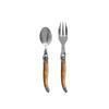 Jangneron Marble Brown Teaspoon & Teafork Set