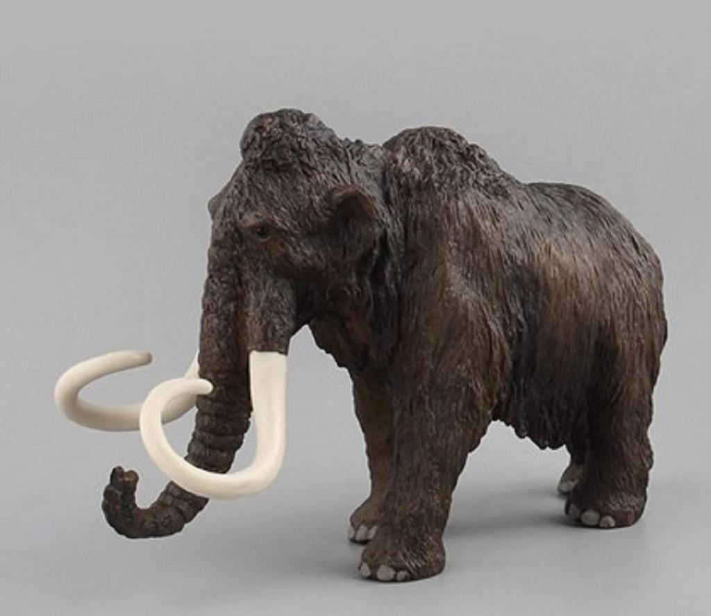 Large Animal Figurines: Lion, Tiger, Rhinoceros, African Elephant, Mammoth. These Realistic Animal Figurines Are Perfect for Creating Your Own Zoo or