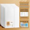 Large Capacity Test Paper Storage Bag with Transparent Insert Pages for Students
