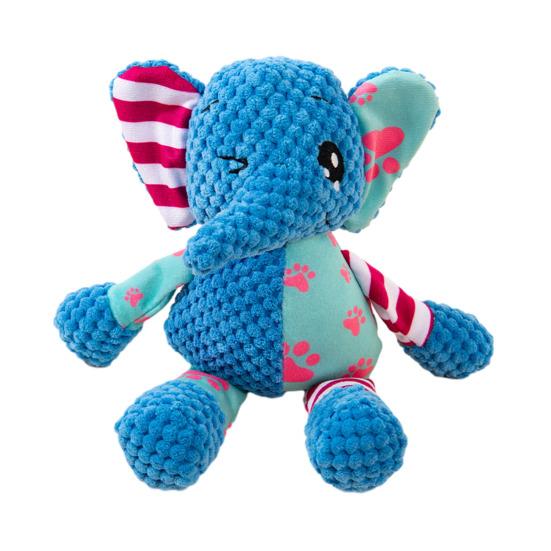 

Plush Dog Toy Squeaky Stuffed Animal Dog Chew Toy Cute Animal Design Puppy Teething Toy for All Breeds Relieves Boredom And Anxiety A