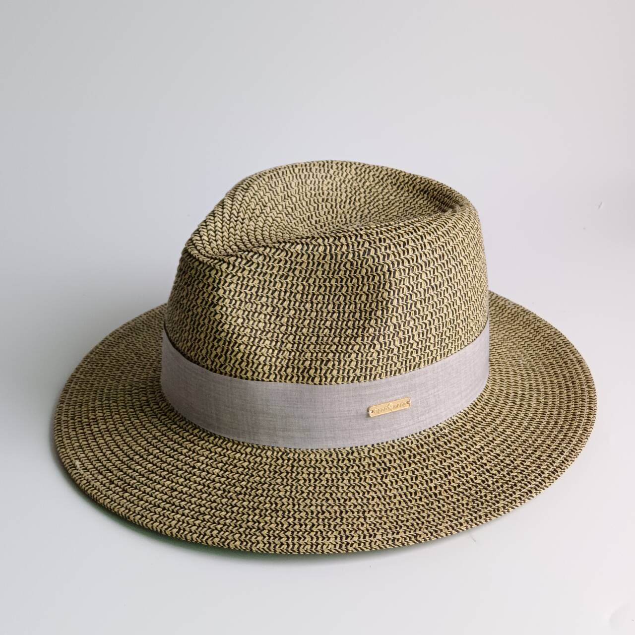 

Classic Wide Brim Straw Fedora Hat for Women Men, UPF50+ UV Protection Panama Sun Hat, Breathable Summer Beach Hat with Ribbon, M56-58CM