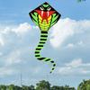 Snake Shaped Kite Extra Large Activity Easy Control Flying Toy Single Line for Backyard Kids