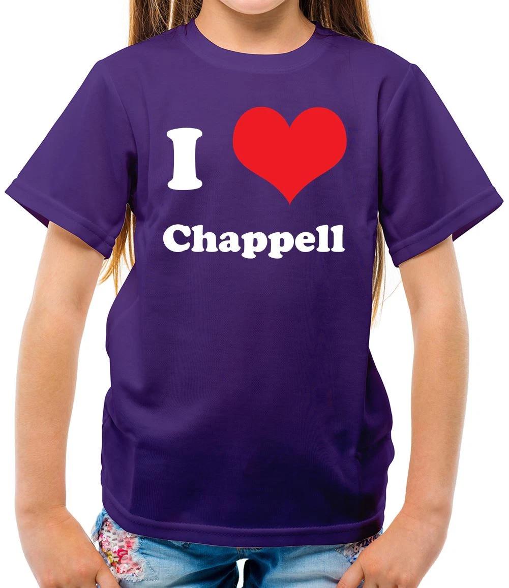 

I Love Chappell - Kids T-Shirt - Song Love Fan Good Luck Babe Tour Gig Festival 100