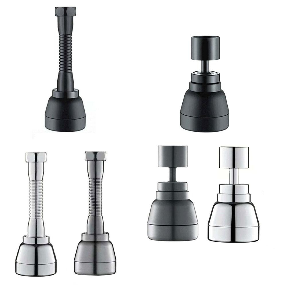 4.2*4.2*15.4cm 360° Rotating Faucet With Three Water Flow Modes And Aerator Water Saving Bathroom Kitchen Accessories Supplies