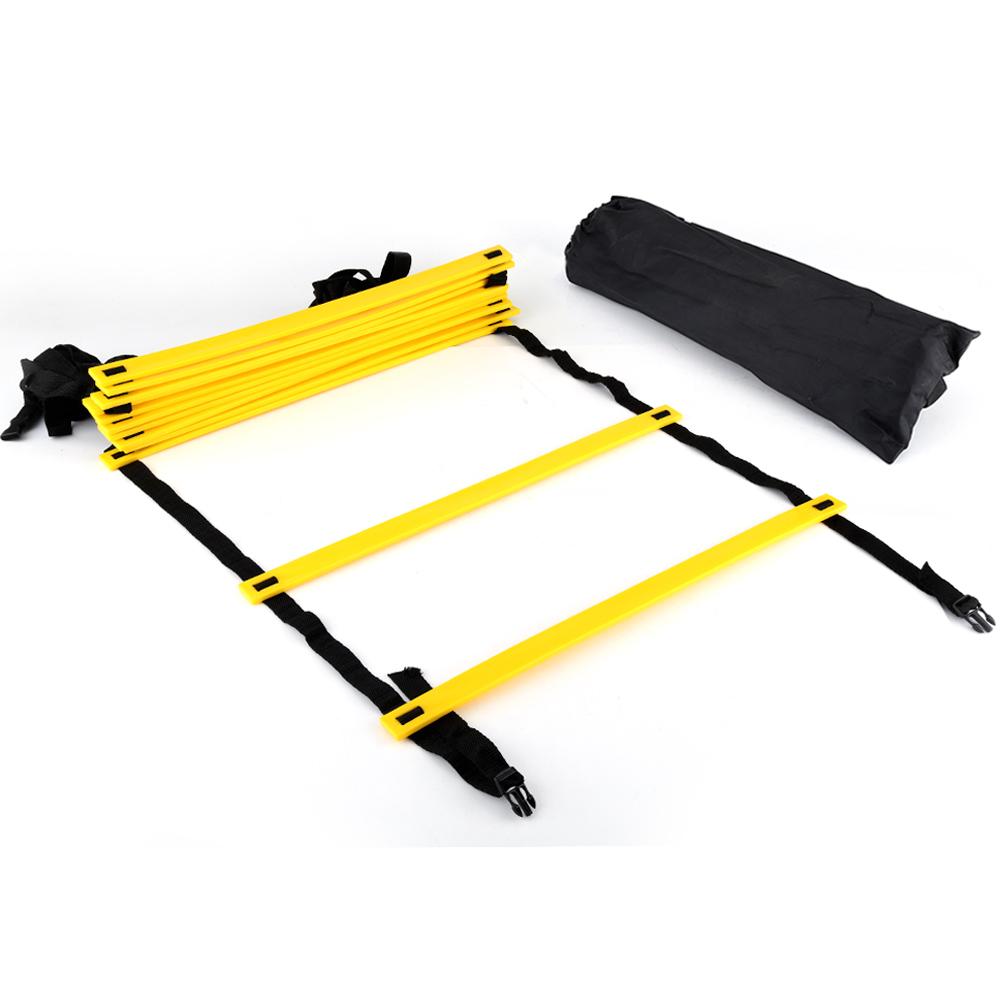 

Speed Agility Training Ladder 12 Adjustable Flat Rungs 6m for Football Soccer