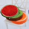 Weiches rundes Kissen, Plüschkissen, Orange, Kiwi, Wassermelone, Obst, Spielzeug, Sitzpolster