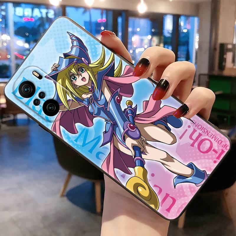 

Yu-Gi-Oh! Чехол для телефона Девушка-Черный Маг для Xiaomi Redmi Note 11E 11S 11 11T 10 10S 9 9T 9S 8 8T Pro Plus 5G 7 5 Черный ТПУ Redmi Note 4X