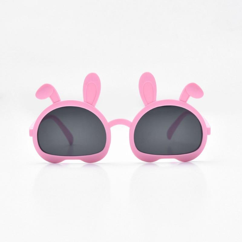 Kids Rabbit Ear Sunglasses UV400 Protection Cute Girl Baby Sun Glasses Fashion Children Eyewear Goggles