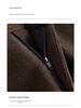 Women's High-Waisted Woolen Shorts: Autumn/Winter 2025 New Style, Slimming, Loose, Casual Wide-Leg A-Line Bootcut.